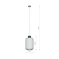Lampa wisząca AURORA A 11969 Nowodvorski