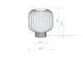 Lampa stołowa AURORA 11973 Nowodvorski
