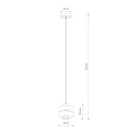 Lampa wisząca LUNARI LED 11981 Nowodvorski