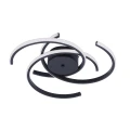 Plafon Spider 51 cm czarny LED CCT LP-1255/1C 51 BK Light Prestige