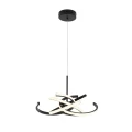 Lampa wisząca Spider 48 cm czarna LED CCT LP-1225/1P 48 BK Light Prestige