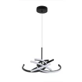 Lampa wisząca Spider 48 cm czarna LED CCT LP-1225/1P 48 BK Light Prestige