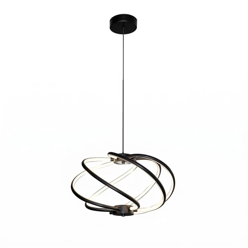 Lampa wisząca Kandor czarna LED CCT LP-1425/1P BK Light Prestige
