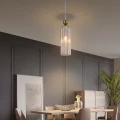 Lampa wisząca Piega 1 Bursztynowa 1xE14 LP-939/1P amber Light Prestige