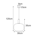 Lampa wisząca K-5870 z serii FABIO KAJA Lighting