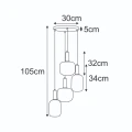 Lampa wisząca K-5872 z serii FABIO KAJA Lighting