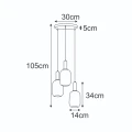 Lampa wisząca K-5882 z serii FIORE KAJA Lighting