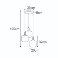 Lampa wisząca K-5892 z serii DIOP KAJA Lighting