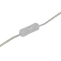 Lampa stołowa TIKA gwint E27 szklany klosz 11979 Nowodvorski