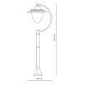Lampa zewnętrzna słupek DAKOTA stojąca 1m 1*E27 - 323958 Goldlux