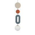 Lampa wisząca DROPS COLOR B gwint G9 klosz kula szkło 11195 Nowodvorski