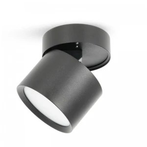 Lampa natynkowa spot czarny OH12 F 1xGX53 Kobi