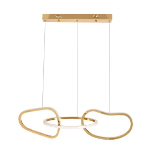 Lampa wisząca ANNELI elegancka – złota nieregularna forma 125 cm – designerska lampa salonu i jadalni LED 3000K 33-35639 Candellux
