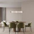 PLAYA lampa wisząca czarny pozioma 17W LED 3000K klosz bezbarwny 36-50533 Candellux