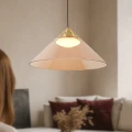 PRESTO 42 lampa wisząca satynowy złoty 1x10W GX53 klosz bursztynowy+biały 31-51042 Candellux