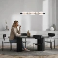 PLAYA lampa wisząca czarny pozioma 15W LED 3000K klosz bezbarwny 35-50526 Candellux