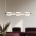 PLAYA lampa wisząca czarny pozioma 15W LED 3000K klosz bezbarwny 35-50526 Candellux