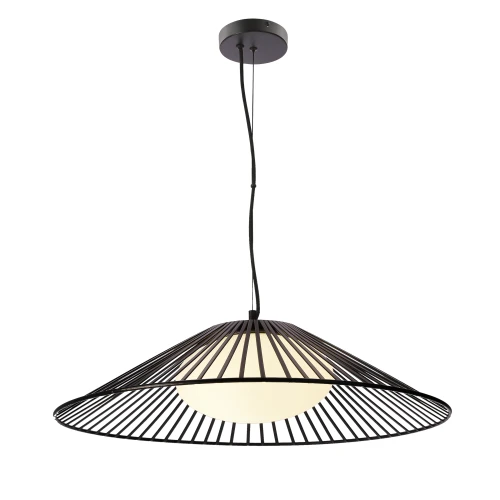 SONTE 60 lampa wisząca czarny 1x10W GX53 klosz biały 31-50922 Candellux