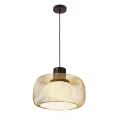 SOPRA 40 lampa wisząca czarny 1x10W GX53 klosz złoty+biały 31-50953 Candellux
