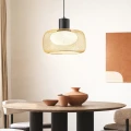 SOPRA 40 lampa wisząca czarny 1x10W GX53 klosz złoty+biały 31-50953 Candellux