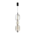 PLAYA lampa wisząca czarny 12W LED 3000K klosz bezbarwny 33-50519 Candellux