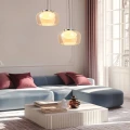 INSIEME 35 lampa wisząca czarny+chromowy 1x10W GX53 klosz bursztynowy+biały 31-50885 Candellux