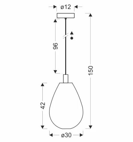DENSO 30 lampa wisząca czarny 1x10W GU10 klosz miedziany 31-51394 Candellux