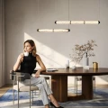 CORTE lampa wisząca pozioma czarny matowy 25W LED 3000K klosz bezbarwny 33-50786 Candellux