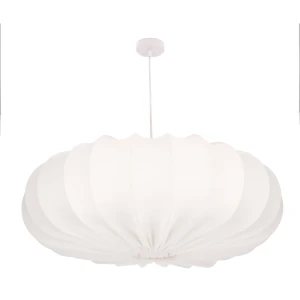 Lampa wisząca CAFEE skandynawska - z abażurem kremowym latte 66cm - nowoczesne oświetlenie sufitowe do salonu i jadalni E27 31-39224 Candellux