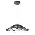 SONTE 50 lampa wisząca czarny 1x10W GX53 klosz biały 31-50939 Candellux