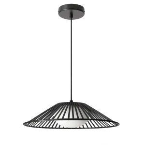 SONTE 50 lampa wisząca czarny 1x10W GX53 klosz biały 31-50939 Candellux
