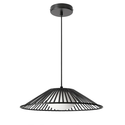 SONTE 50 lampa wisząca czarny 1x10W GX53 klosz biały 31-50939 Candellux