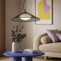SONTE 50 lampa wisząca czarny 1x10W GX53 klosz biały 31-50939 Candellux