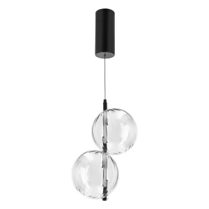 PLAYA lampa wisząca czarny 10W LED 3000K klosz bezbarwny 32-50489 Candellux