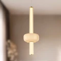PURAS D lampa wisząca mosiężny 15W LED 3000K klosz bezbarwny+biały 31-50588 Candellux