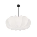 Lampa wisząca CAFEE skandynawska - z abażurem kremowym latte 52 cm - minimalistyczne oświetlenie sufitowe w stylu japandi E27 31-42002 Candellux