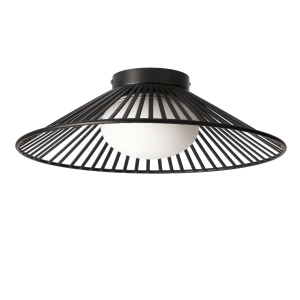 SONTE 40 lampa sufitowa czarny 1x10W GX53 klosz biały 31-50946 Candellux