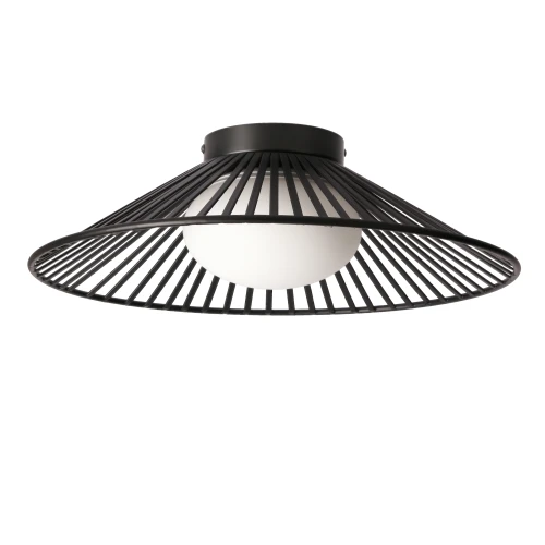SONTE 40 lampa sufitowa czarny 1x10W GX53 klosz biały 31-50946 Candellux