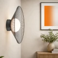 SONTE 40 lampa sufitowa czarny 1x10W GX53 klosz biały 31-50946 Candellux