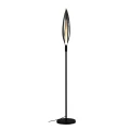 NORDIC lampa podłogowa czarny 1x5W G9 klosz dymiony 51-51202 Candellux