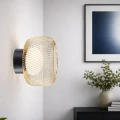 SOPRA 25 lampa sufitowa czarny 1x10W GX53 klosz złoty+biały 31-50984 Candellux