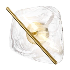 RELAX lampa kinkiet mosiężny 5W LED 3000K klosz biały 21-50793 Candellux