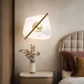 RELAX lampa kinkiet mosiężny 5W LED 3000K klosz biały 21-50793 Candellux