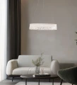 Lampa wisząca FROZI w stylu glamour – biały klosz z kryształkami – eleganckie i nowoczesne oświetlenie salonu LED 31-35547 Candellux