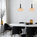 BUENO lampa wisząca czarny 1x9W GX53 klosz bezbarwny+złoty 31-50465 Candellux