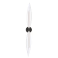 NORDIC lampa kinkiet czarny 2x5W G9 klosz bezbarwny 22-55187 Candellux
