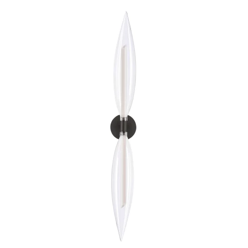 NORDIC lampa kinkiet czarny 2x5W G9 klosz bezbarwny 22-55187 Candellux