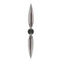NORDIC lampa kinkiet czarny 2x5W G9 klosz dymiony 22-55217 Candellux