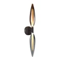 NORDIC lampa kinkiet czarny 2x5W G9 klosz dymiony+miedziany 22-51165 Candellux