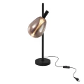 DENSO 26 lampka stołowa czarny 1x10W G9 klosz miedziany 41-51158 Candellux